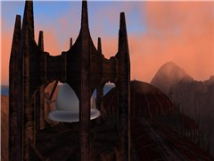 View over the top of the Cathedral on Isle of Wyrms - Chimeracool Burner