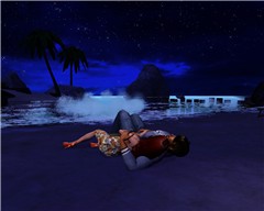 Night on the beach...
