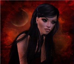 Marleen, the vampire, the lamia