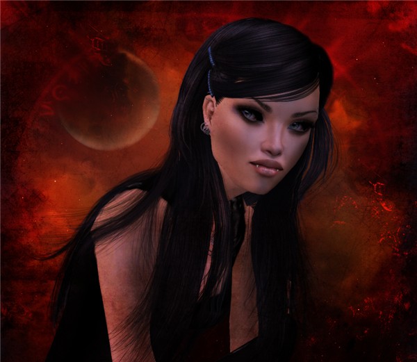 Marleen, the vampire, the lamia