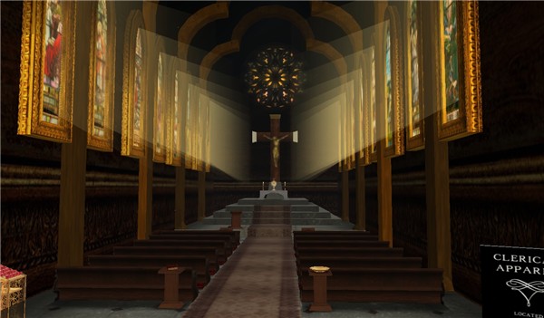 The most beautiful cathedral in second life - Koinup Burt