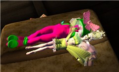 OBSERVE! post-mating rituals... only in Second Life! - Torley Olmstead