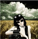In the field...