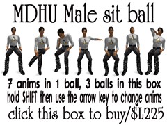 Male sitball sign