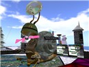 Because snail racing is hell, and pink is cool with camo, ok? - Socks Clawtooth