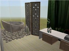 Green Bathroom