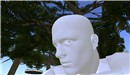 orange island : charlot dickins sculpture