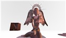 bryn oh : angel sculpture