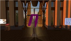 Cross Draped for Lent