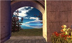 gate to the blue