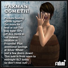 Tax Man Cometh!