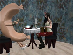 A Bearded Griete Rasmuson get her fortune told - Mocksoup Graves