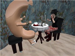 Delilahlee gets Griete's fortune told - Mocksoup Graves