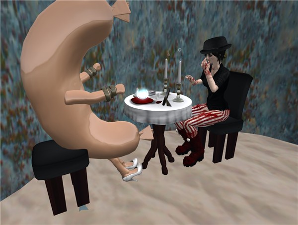Delilahlee gets Griete's fortune told - Mocksoup Graves