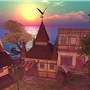 Seaside traditional village