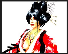 studio geisha portrait