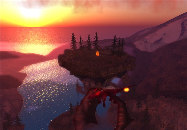 Flight of the red dragon