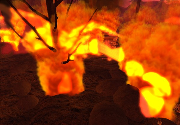 Flame forest