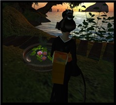 the garden with Miko 2