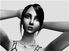 Black and white