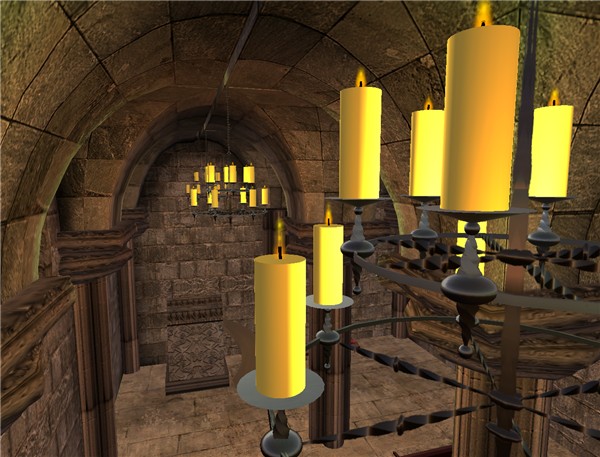 My Chandeliers in use (close up)