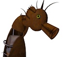 the grieved seahorse