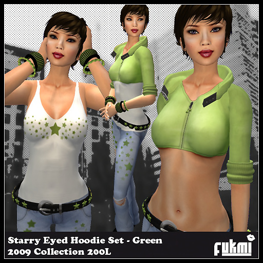 _Fukmi_ Starry Eyed Set- Green PIC