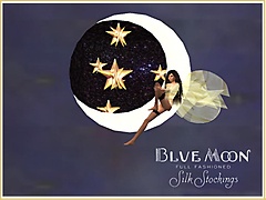 Blue Moon Silk Stockings