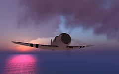 Sea Fury At Sunrise
