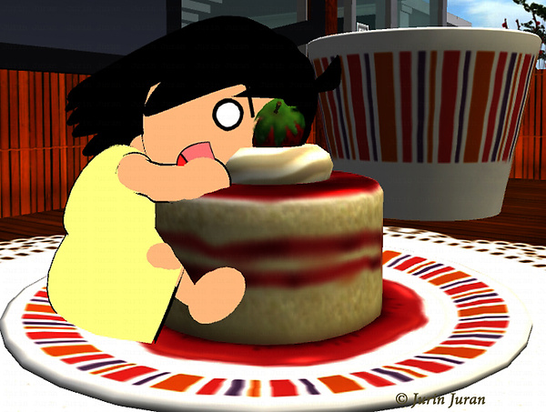 fell asleep eating