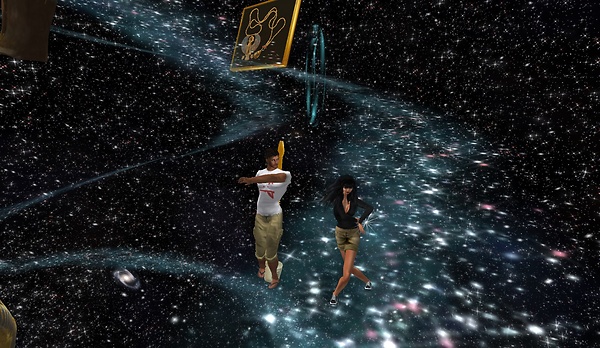 cosmic gallery at King Tut Virtual