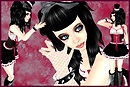 Pink and black (again!)