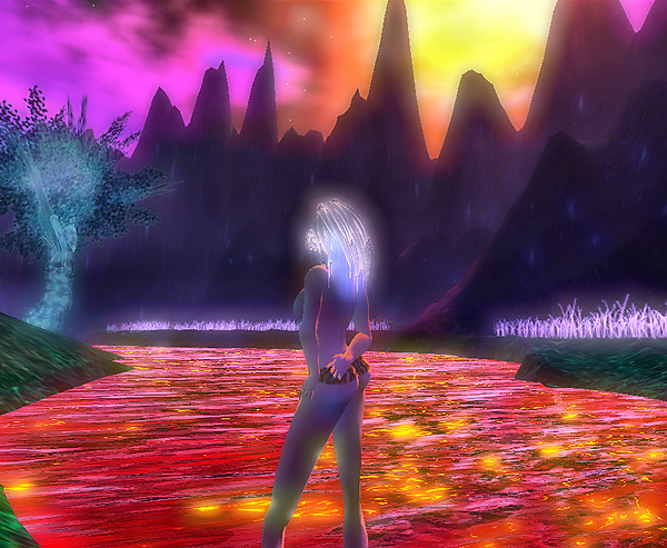Lava river