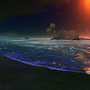 metallic water
