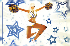 cheerleader kitty