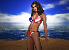 Kara Trapdoor at my beach 01