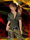 F2H The military shirt - Lucy Takakura