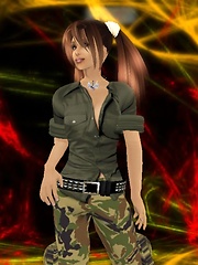 F2H The military shirt - Lucy Takakura