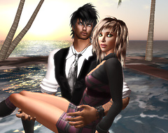 Lei and Damien