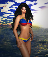 Janet at the Beach 04