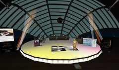 Grace McDunnough On Stage - Rocking the metaverse