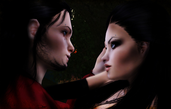 In joy and sorrow my home is in your arms