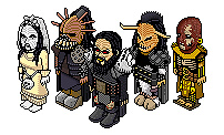 Habbo Hotel Lordi figure