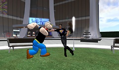 Me and my friend "Popeye"