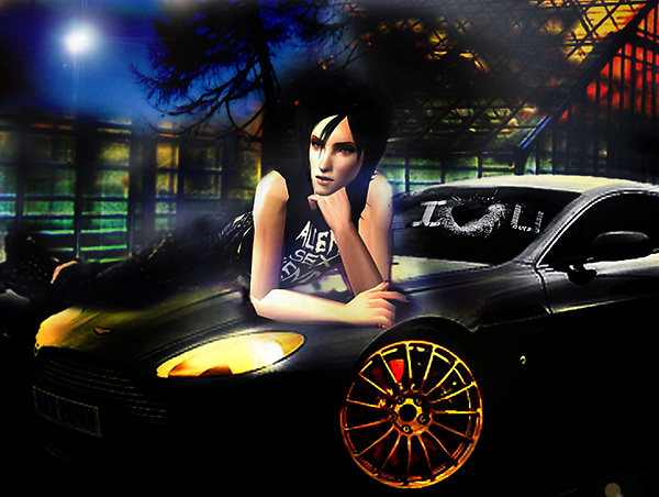 Morningstar In A Black Car