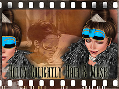 ♥ Holly Golightly Hair and Mask ♥