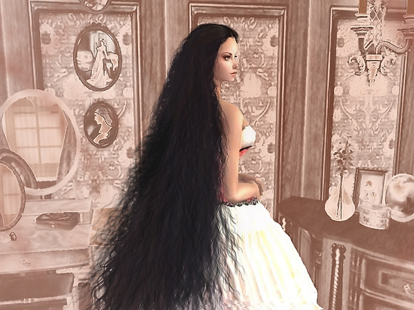 Elisabeth S Long Hair By Sims Dreamwitch77 The Sims On Koinup