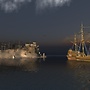 docked