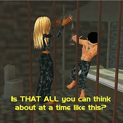Is that all you can think about at a time like this?