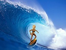 Blondie surf's up!
